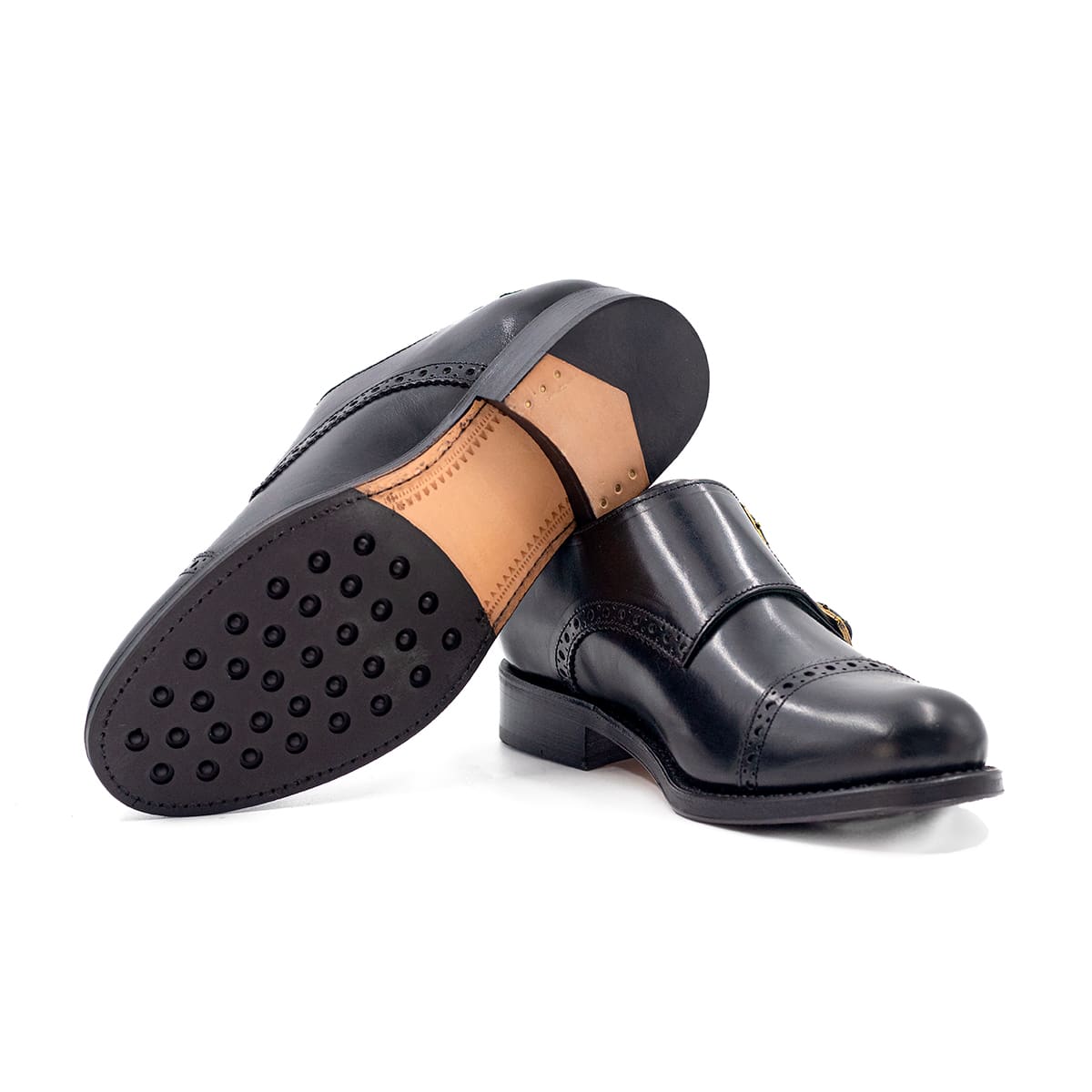 Zapato 2 hebillas sra