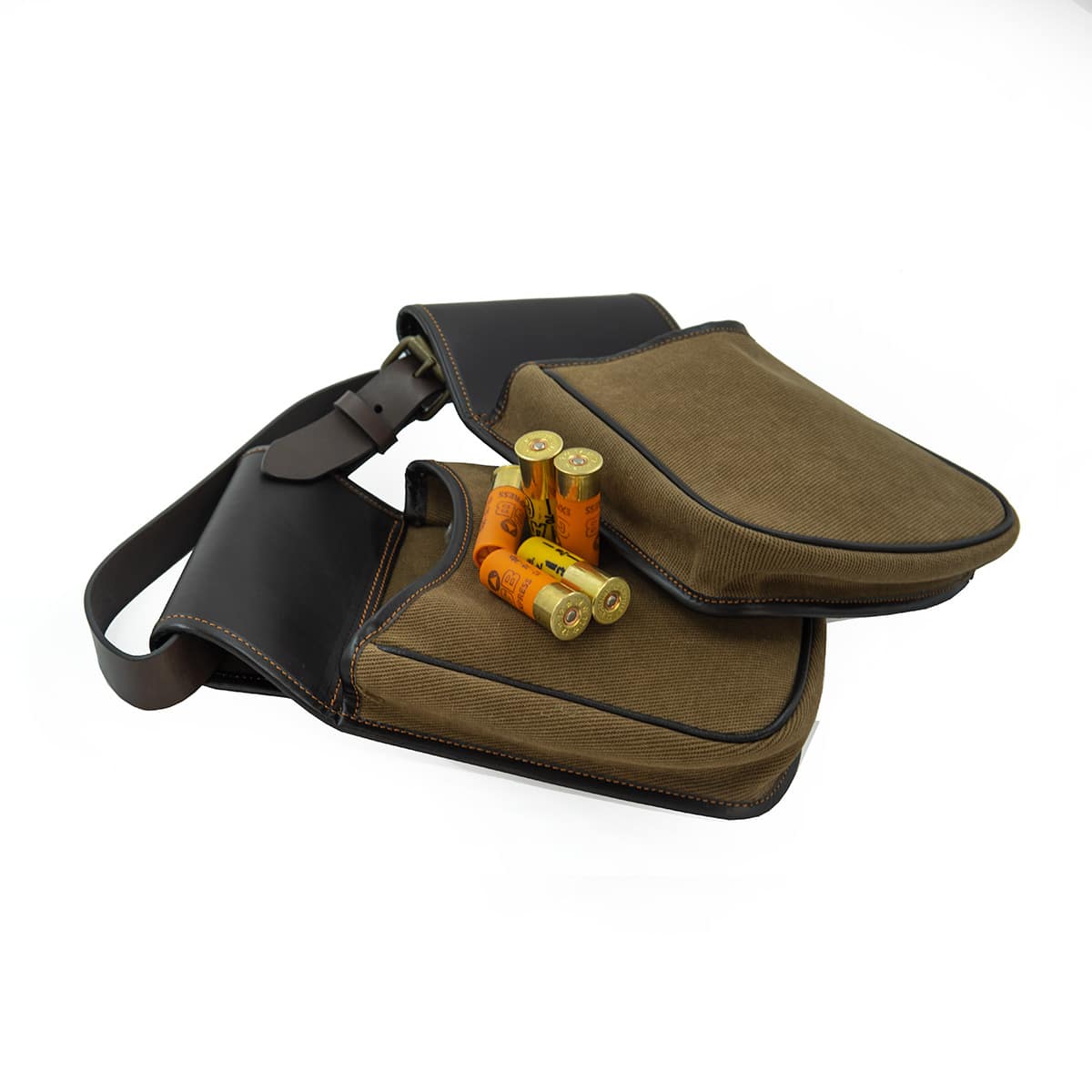 PAIR OF OPEN CANVAS BAGS