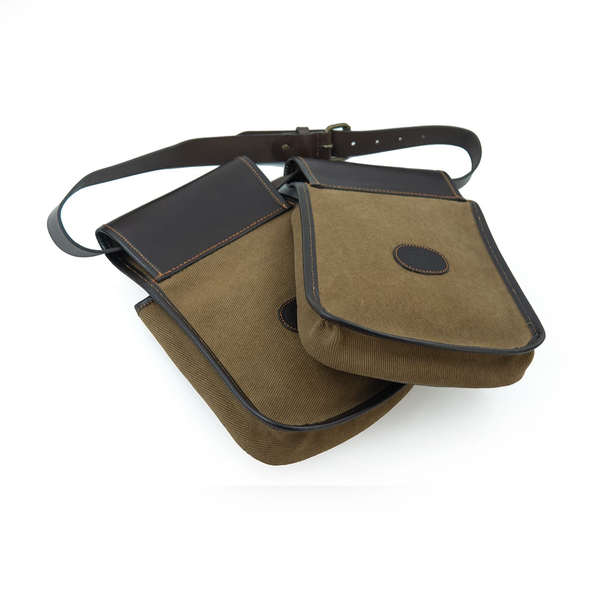 PAIR OF OPEN CANVAS BAGS