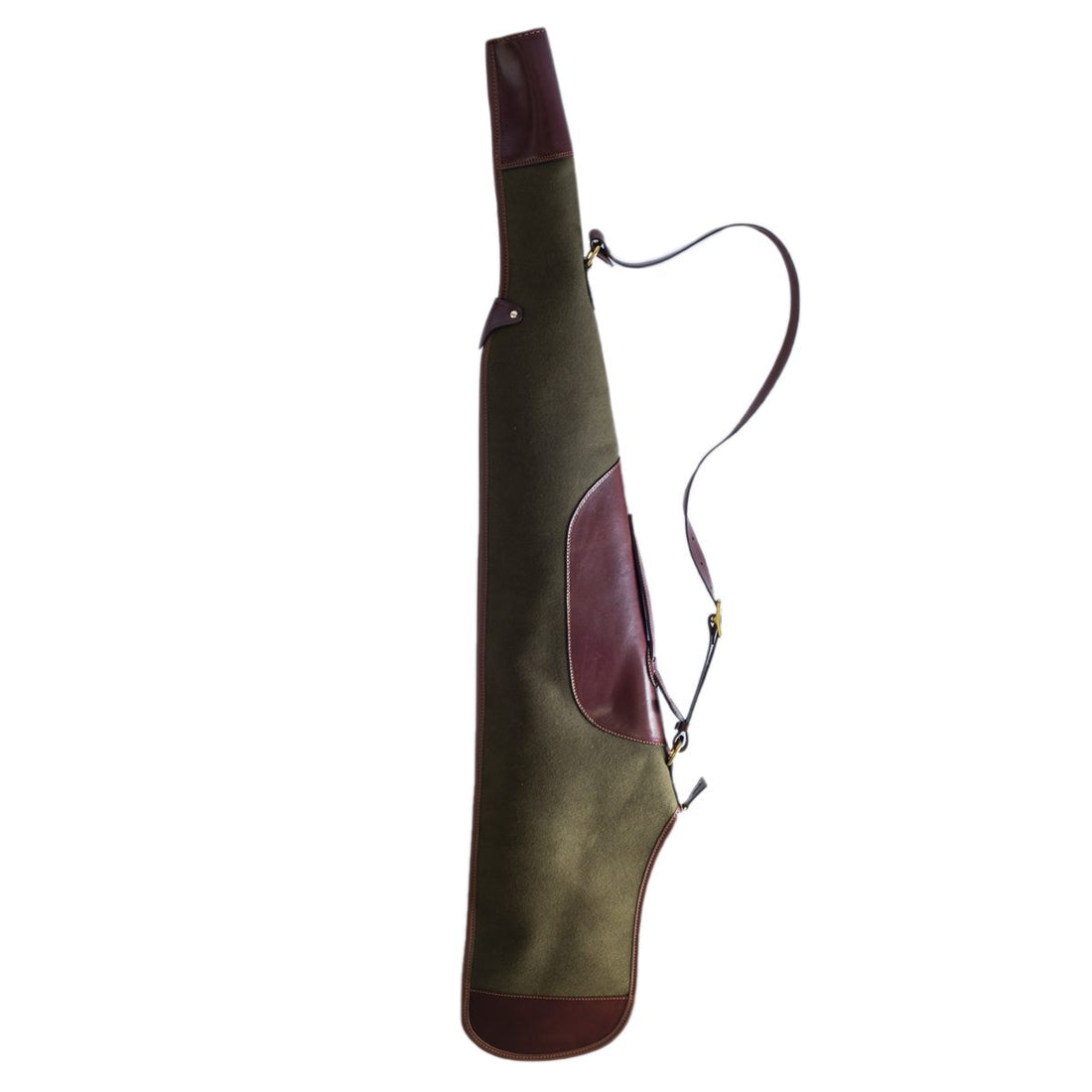 Funda de rifle piel y lona