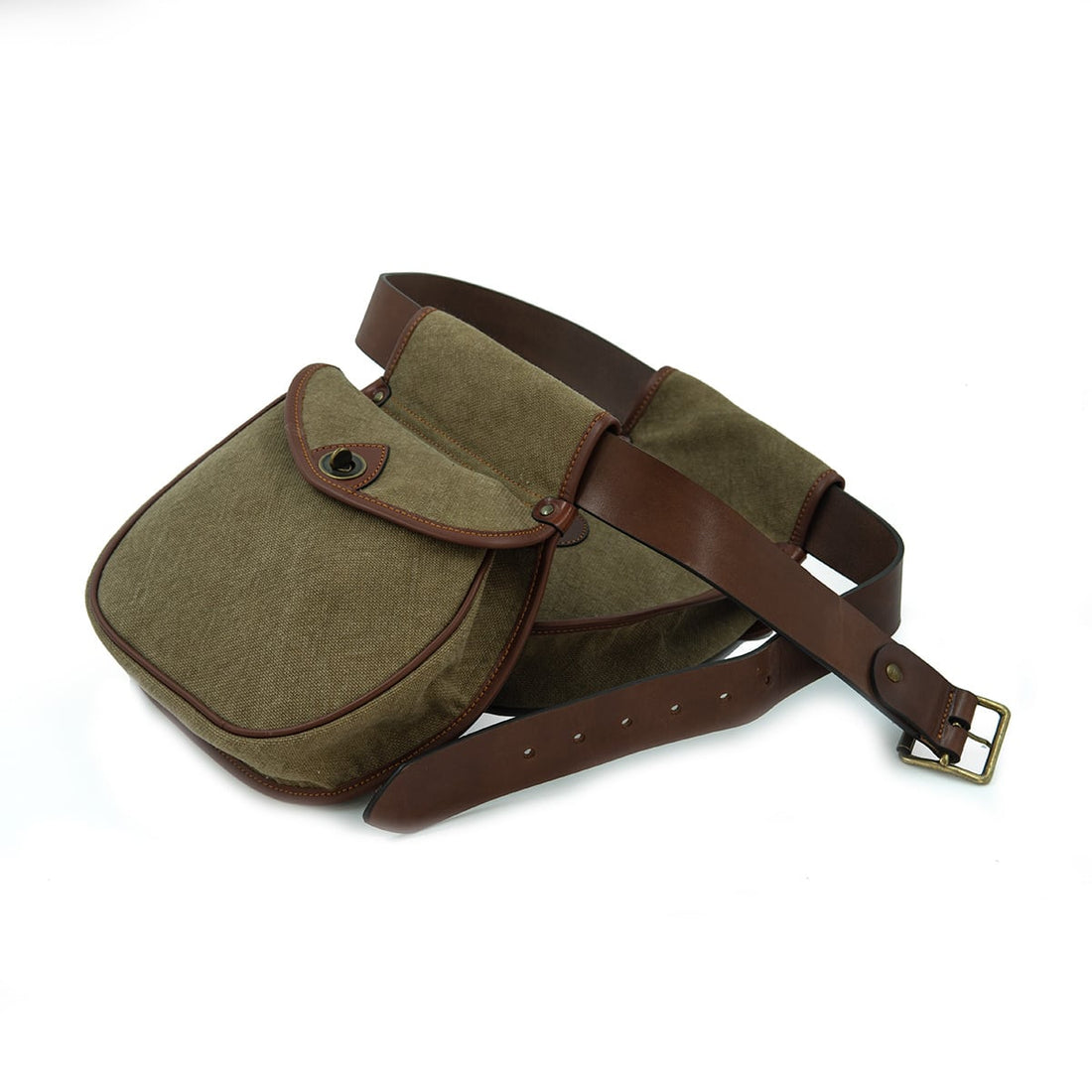 PAIR OF GAME BAGS CANVAS CLOSURE
