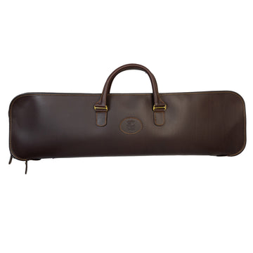 FUNDA 1 ARMA CUADRO CHOCOLATE