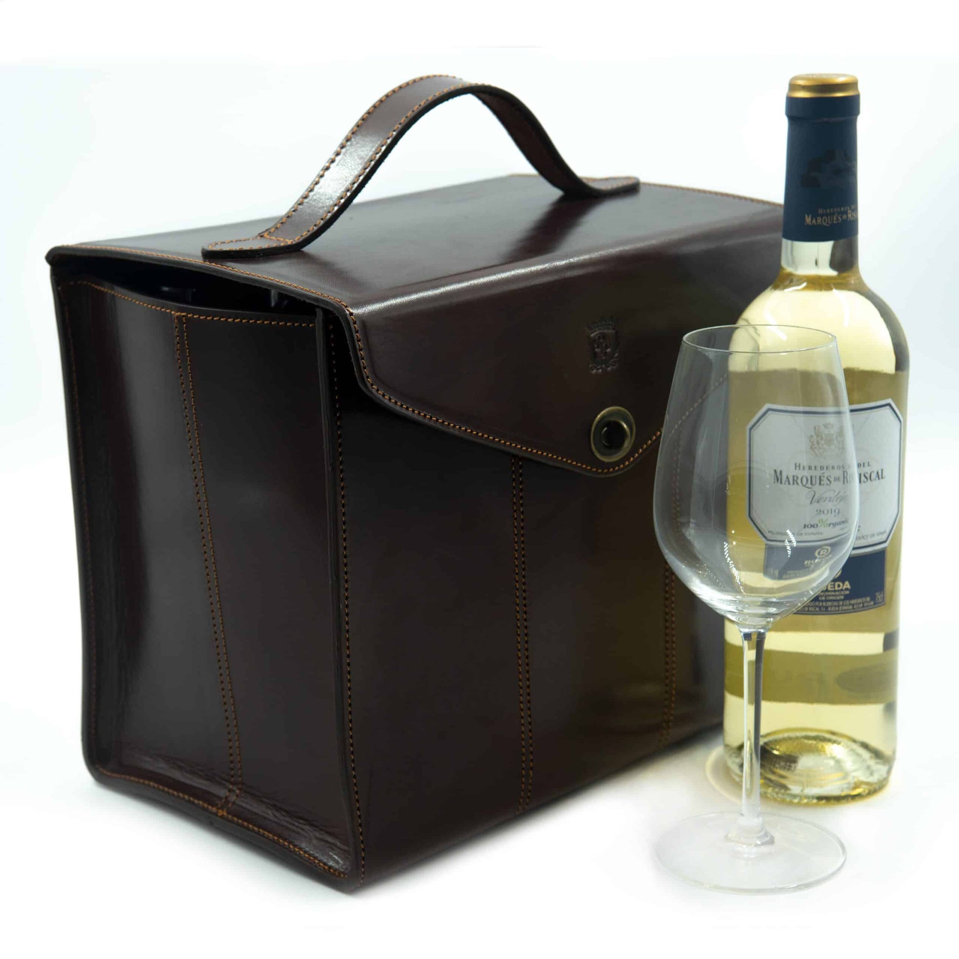 Bolsa copas vino
