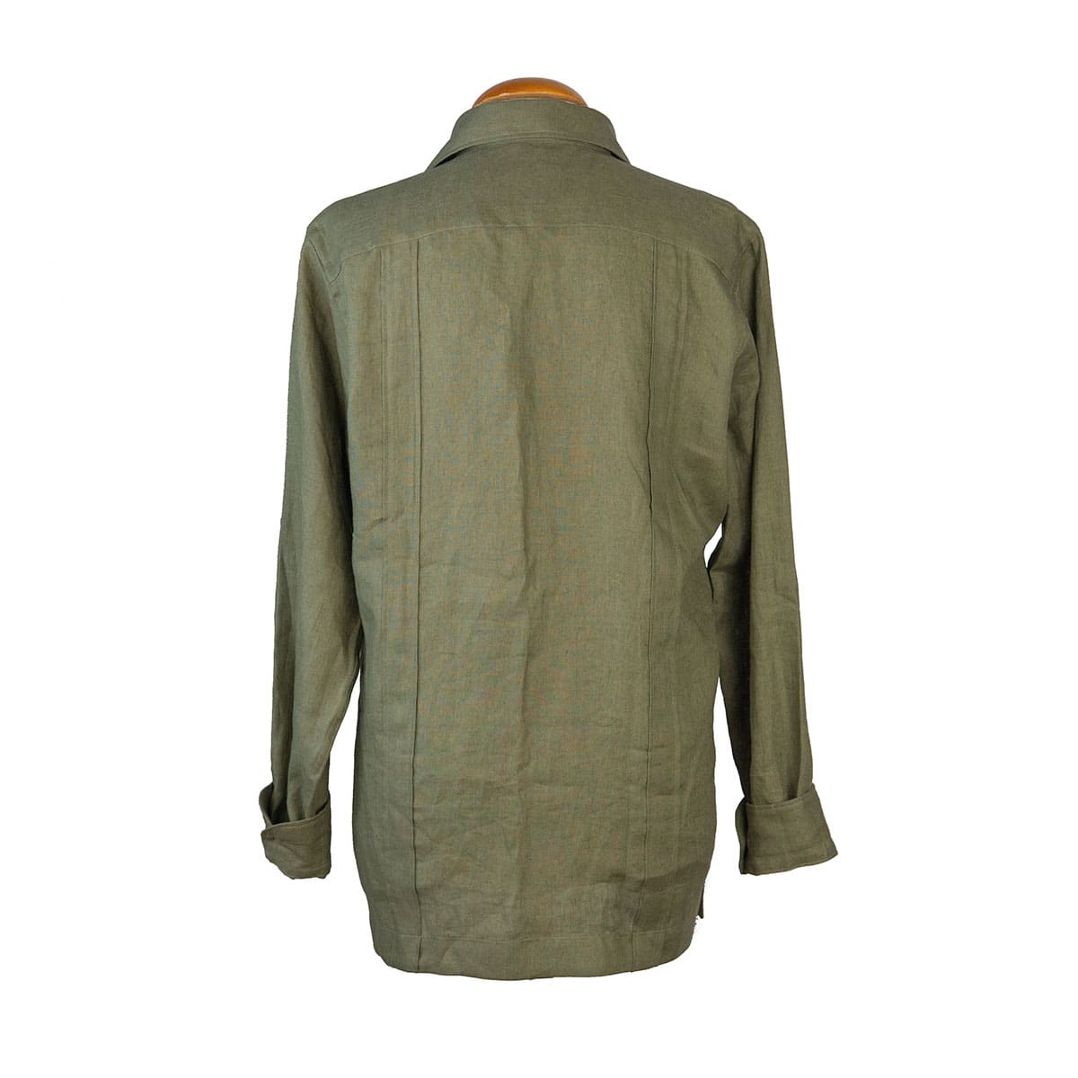 CAMISA GUAYABERA UNISEX CREMA