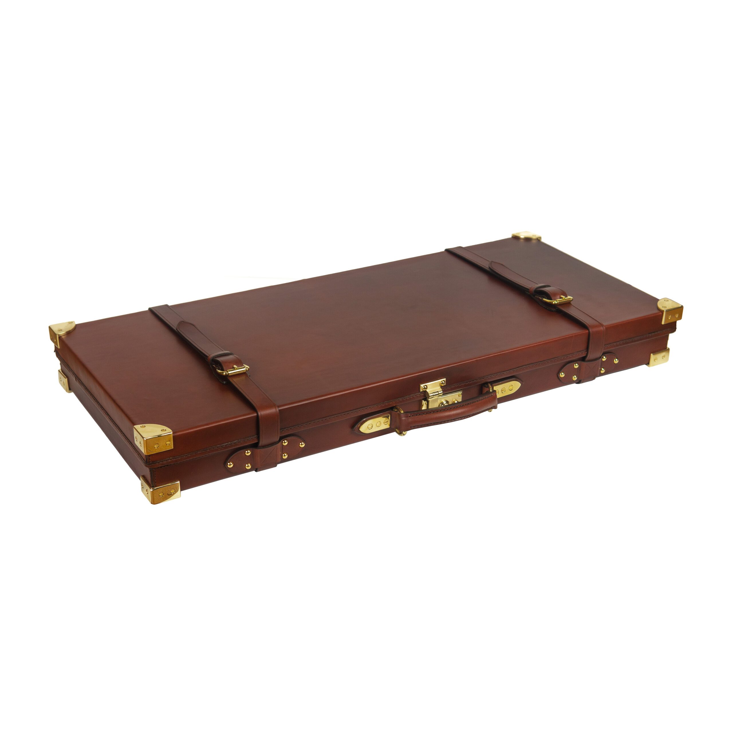 ENGLISH 2-GUN CASE, OAK