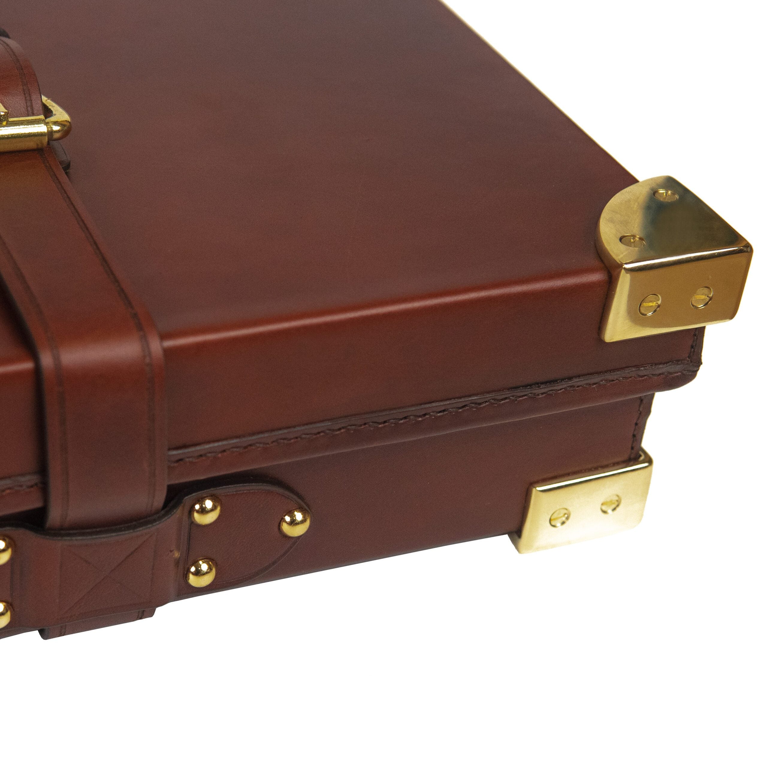 ENGLISH 2-GUN CASE, OAK