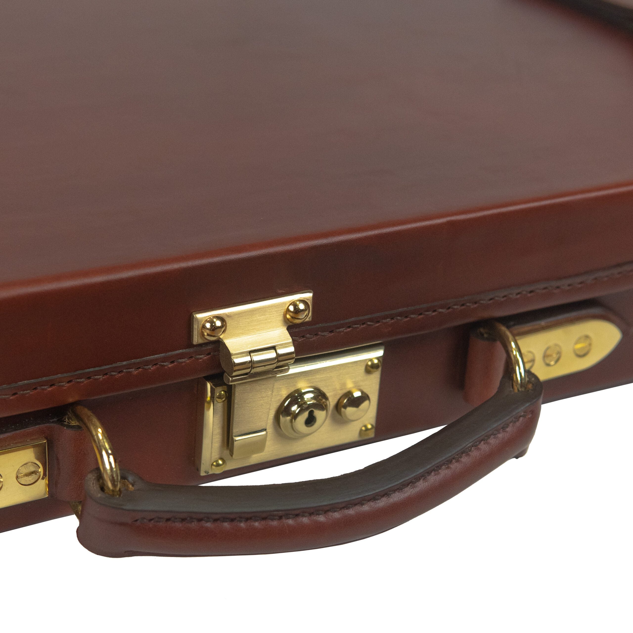 ENGLISH 2-GUN CASE, OAK