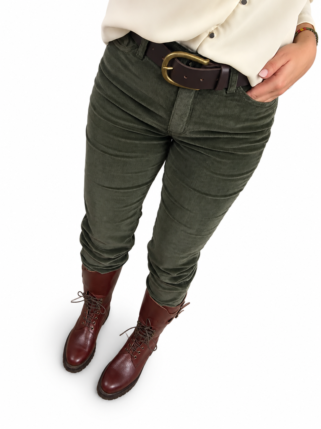 PANTALÓN ASHFORD – VERDE CAZA