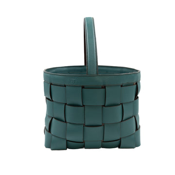 CESTA TRENZADA CELESTE