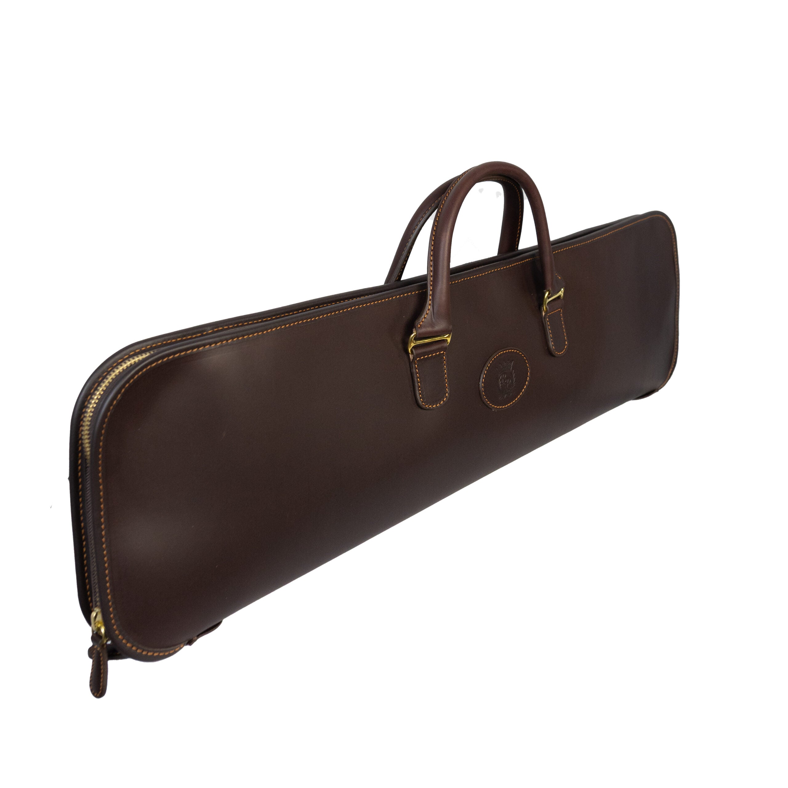 FUNDA 1 ARMA CUADRO CHOCOLATE
