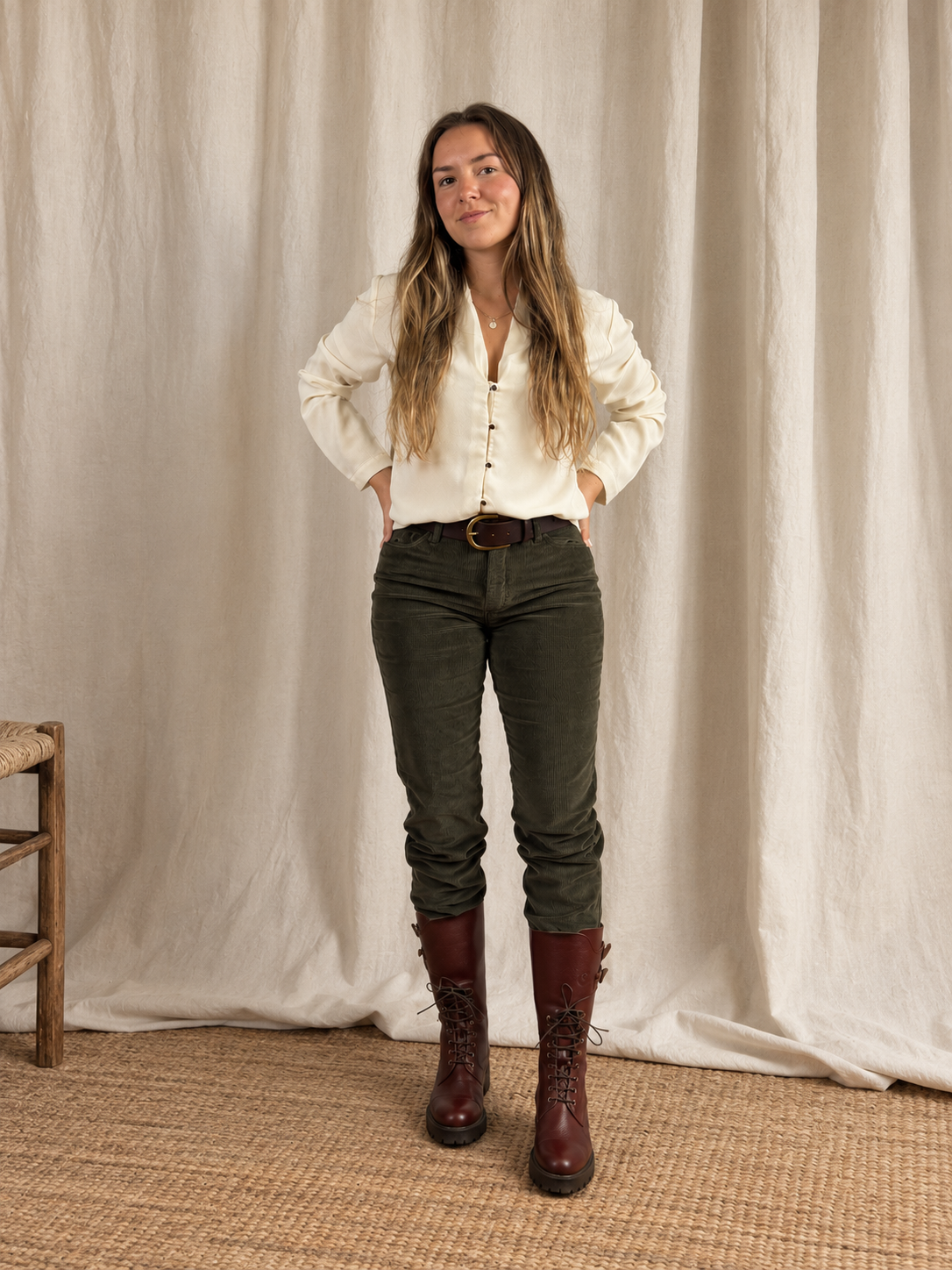 PANTALÓN ASHFORD – VERDE CAZA
