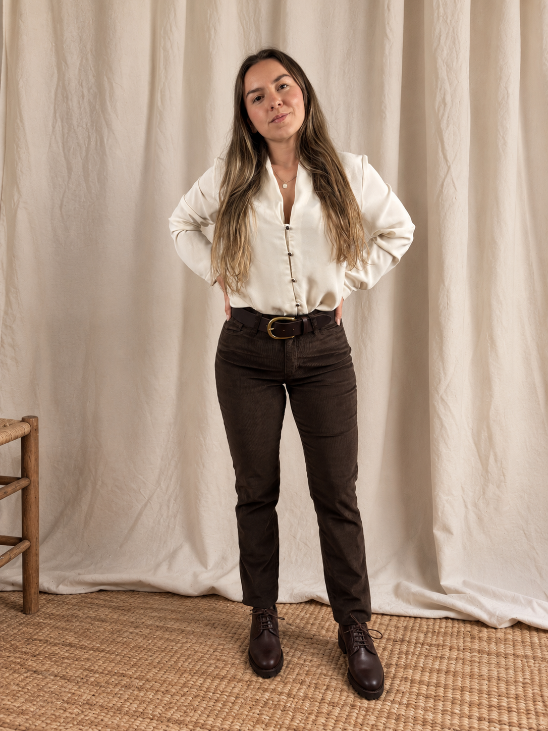 PANTALÓN ASHFORD – CHOCOLATE