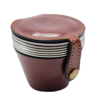 MINI SET 6 VASOS MIEL